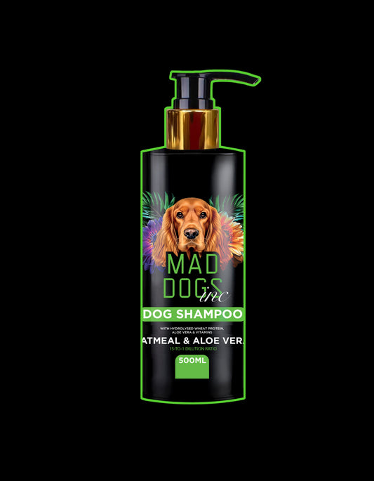 Oatmeal & Aloe Vera Dog Shampoo For Itchy & Irritated Skin